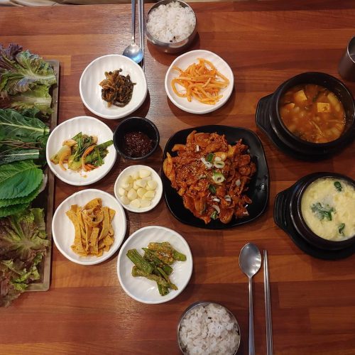 제육 쌈밥정식