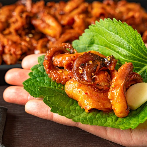 쭈꾸미 삼겹살 Octopus & Pork Belly (Marinated)
