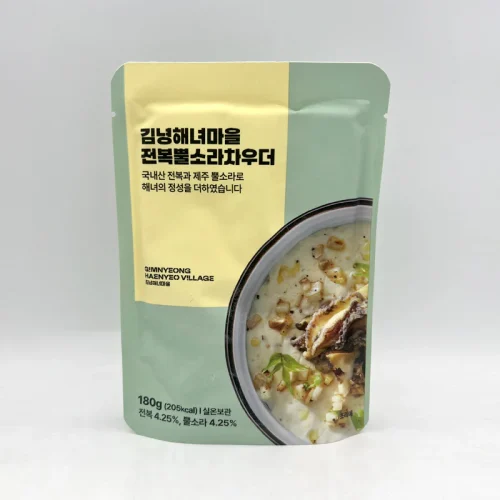 Abalone and Sea Snail Chowder 전복 뿔소라 차우더 (6.34oz / 180g)
