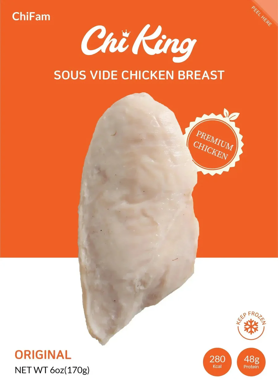 Original 오리지널 수비드 닭가슴살- Sous Vide Chicken Breast 6oz (170g)