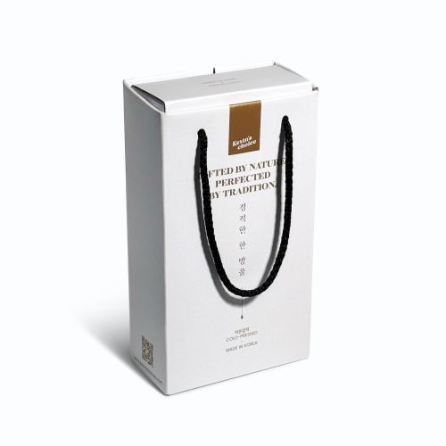 [무료배송 | Free Shipping]들기름 2병 선물 세트 Perilla Oil 2-Bottle Gift Set