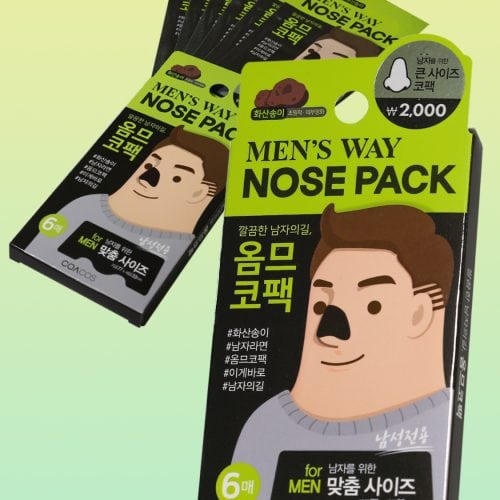 남성 코팩 화산송이 6매입