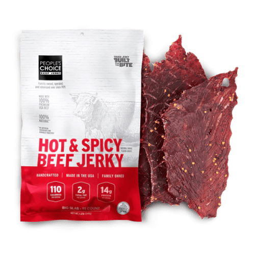 LA명물 People's Choice 육포 매운맛 People's Choice Hot & Spicy Beef Jerky_3oz(84g)