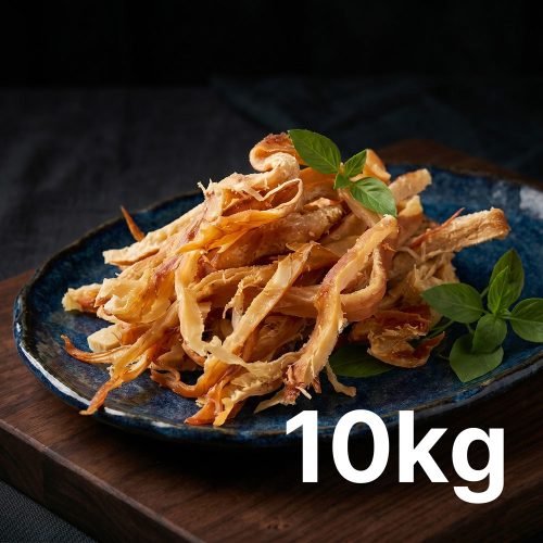 바베큐오징어 Dried BBQ Squid Chips_10kg (22lbs.)